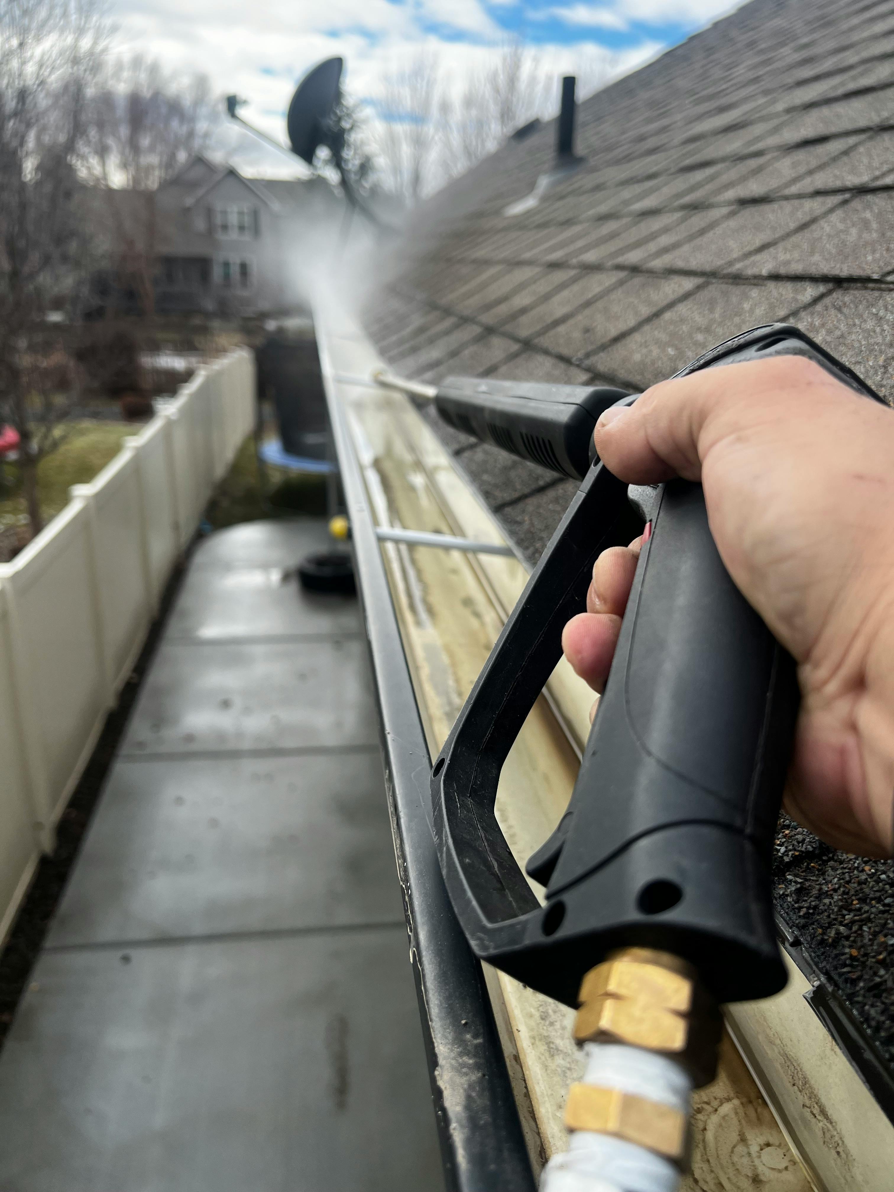 Gutter Cleaning example